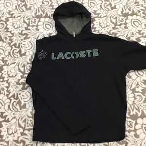 Lacoste Full Zip Hoodie. Size 7